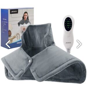 JKMAX Heating Pad for Neck and Shoulder Pain Relief